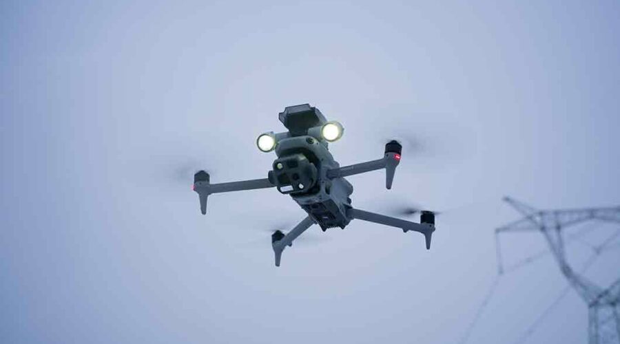 Imagen térmica de DJI Matrice 4: Precisión y seguridad en condiciones de baja visibilidad