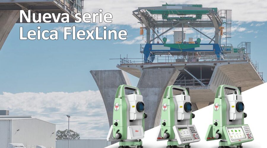 Nuevas estaciones totales manuales Leica Flexline TS03, TS07 y TS10