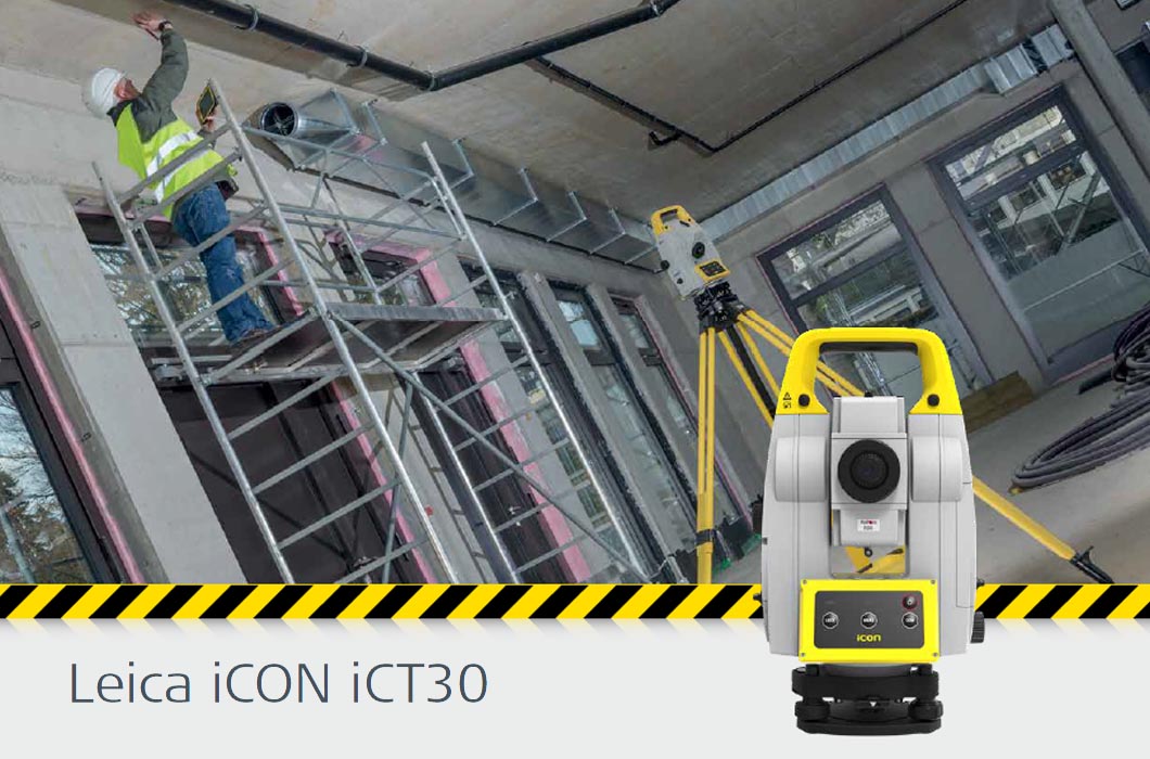 Replanteo en obra con la nueva iCON iCT30