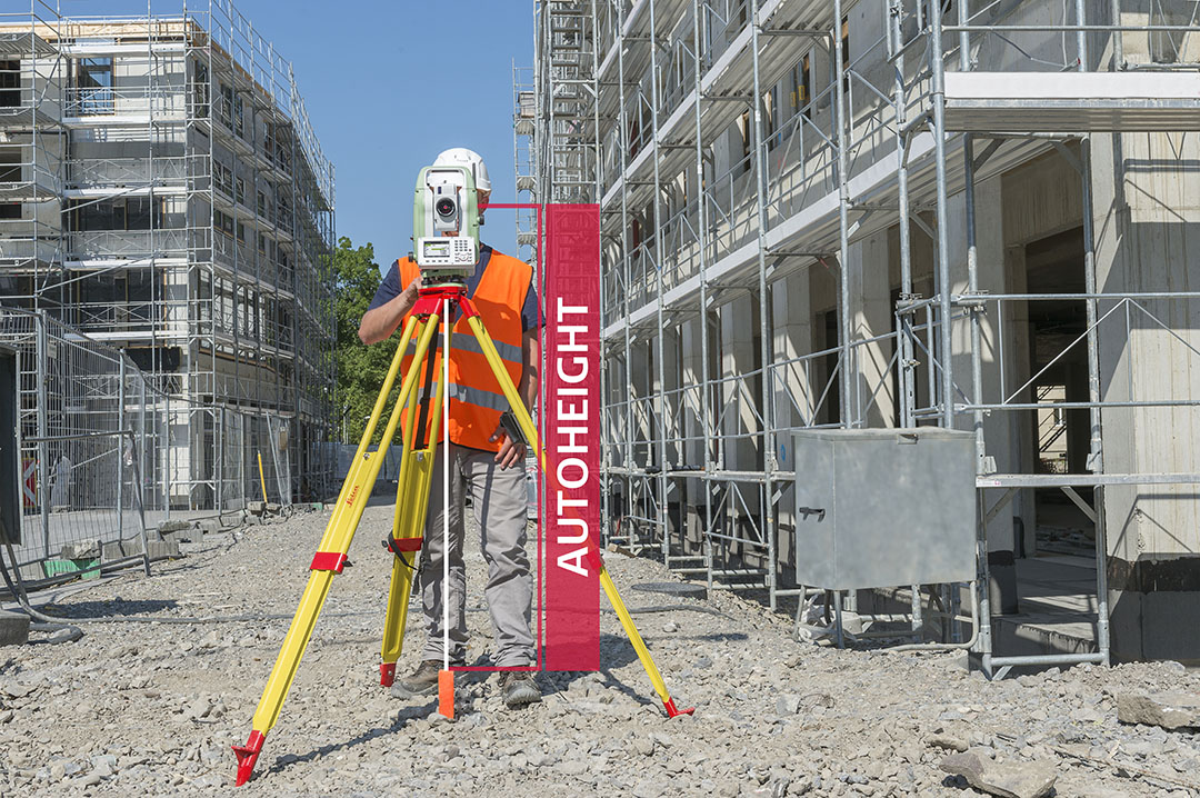AutoHeight. Detección de altura automática en estaciones totales Leica Geosystems
