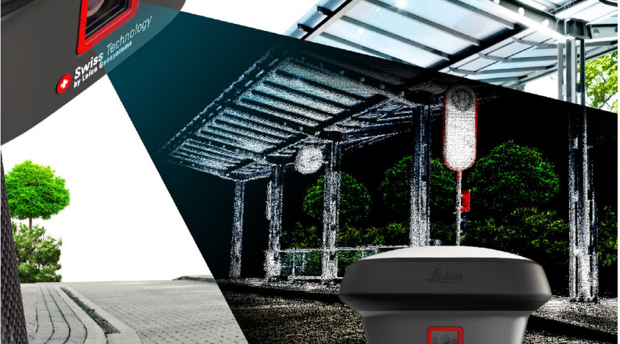 Leica GS18 i. Posicionamento através de imagem