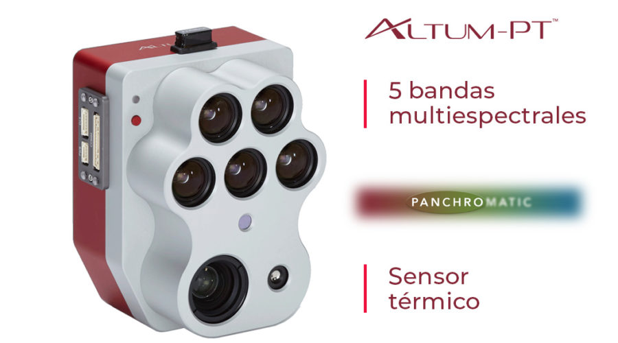 Cámara térmica para agricultura de precisión ALTUM-PT
