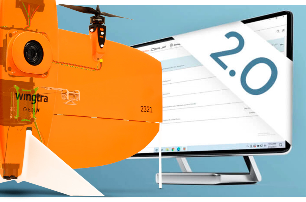 Wingtra en Windows. El software WingtraPilot y WingtraHub es compatible con PC