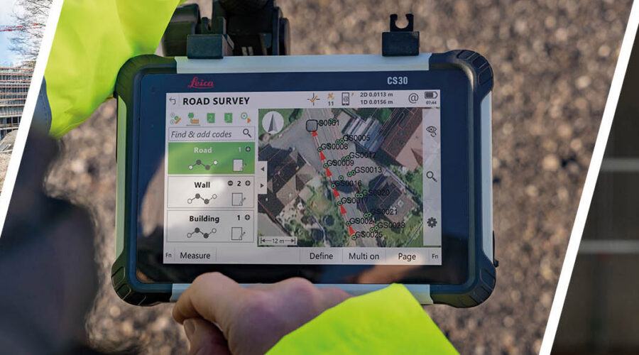 Actualização Leica Captivate: Software de campo com novas funcionalidades