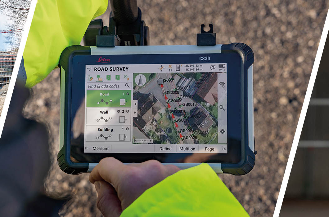 Actualização Leica Captivate: Software de campo com novas funcionalidades