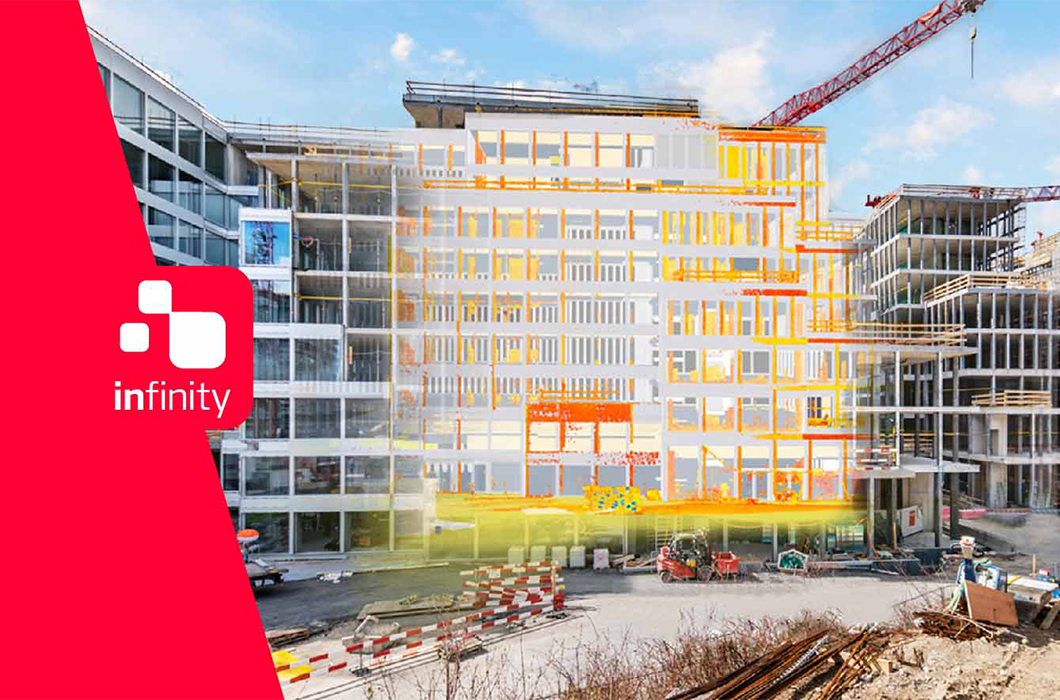 Actualização Leica Infinity: O software de processamento de estruturas com novas melhorias.