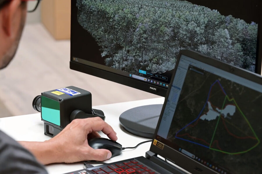 LiDAR para dron DJI Zenmuse L2 nube de puntos dji terrA