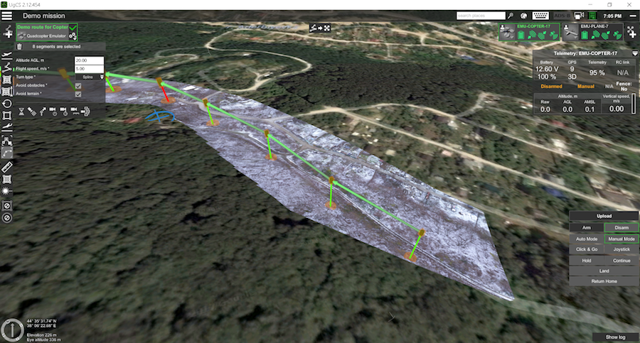 ugcs_power-line_inspection_route