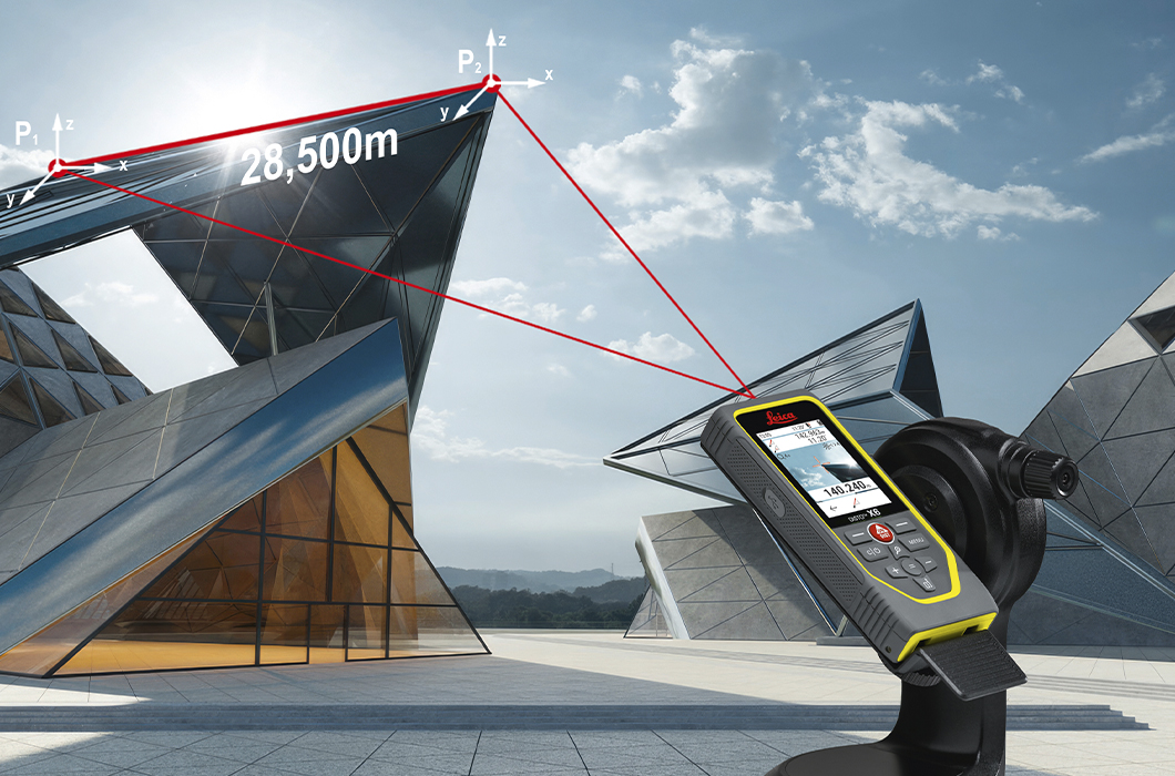 Medición con precisión en los Disto X6 y D5 de Leica Geosystems