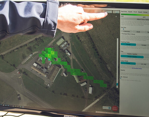 Detector de gas letal con dron Sniffer 4D-11