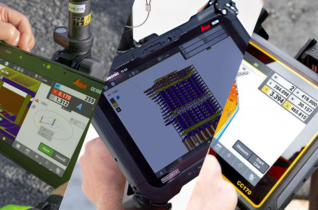 Controladoras de campo topográficas: Análisis de las mejores opciones de Leica iCON.