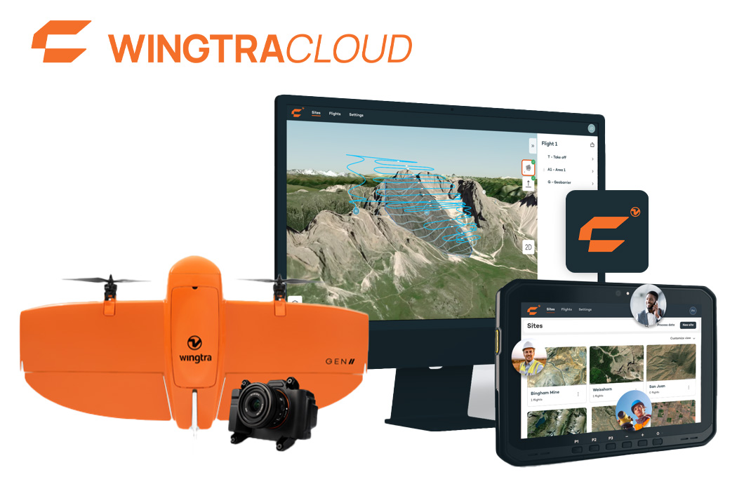 La nueva era del procesamiento de datos en la nube ya está aquí: WingtraCLOUD