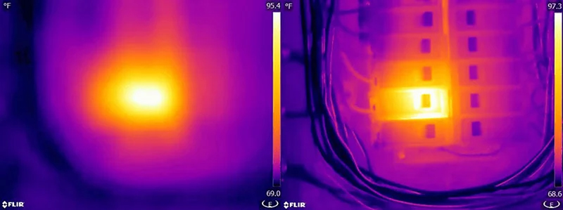 Se requiere una imagen enfocada para medir la temperatura con precisión