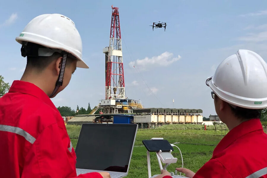 detector-de-fugas-en-pozos-de-gas-con-dron