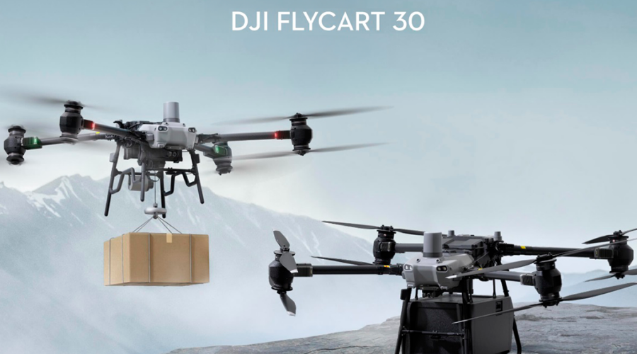 Descubre el DJI Flycart 30, la nueva visión del transporte y la logística