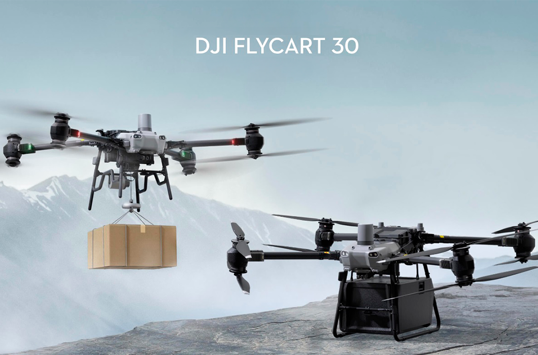 Descubre el DJI Flycart 30, la nueva visión del transporte y la logística