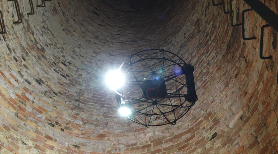 Drones para interiores confinados. ACRE distribuye FLYBOTIX copia