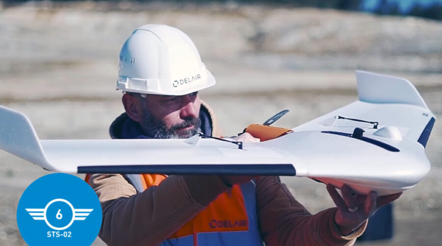 Drones con certificación C6: ACRE Distribuye el innovador UX11 de Delair para vuelos en escenarios STS-02