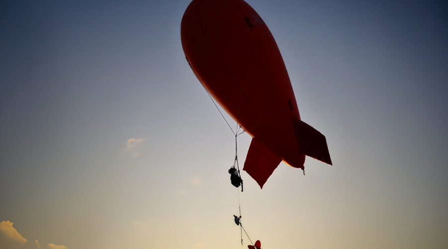 Calidad del aire: detección desde un dirigible