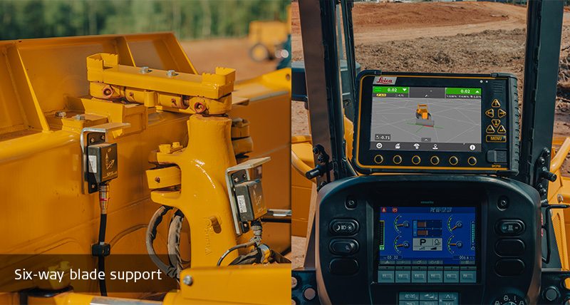 ALQUILER CONTROL DE MAQUINARIA BULDOZER 3D