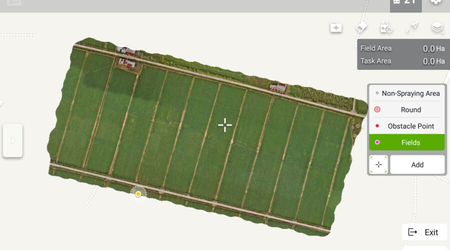 mapeado dron agricultura