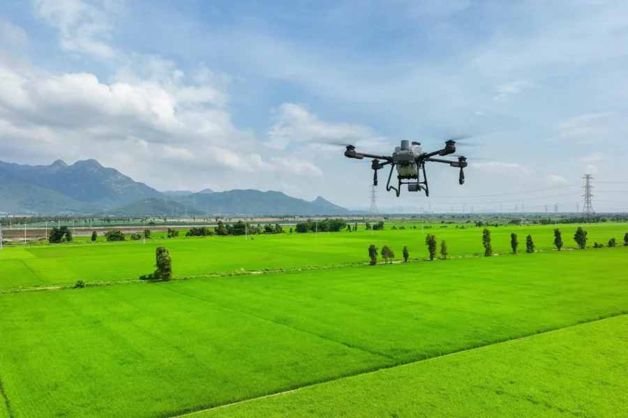 dron pulverizador dji agriculture