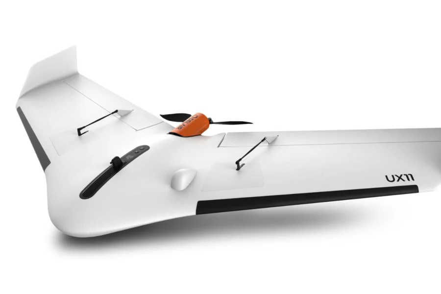 dron de ala fija para vuelos topograficos delair ux11
