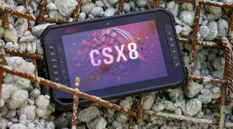 Leica CSX8 Rugged Tablet Screen 1
