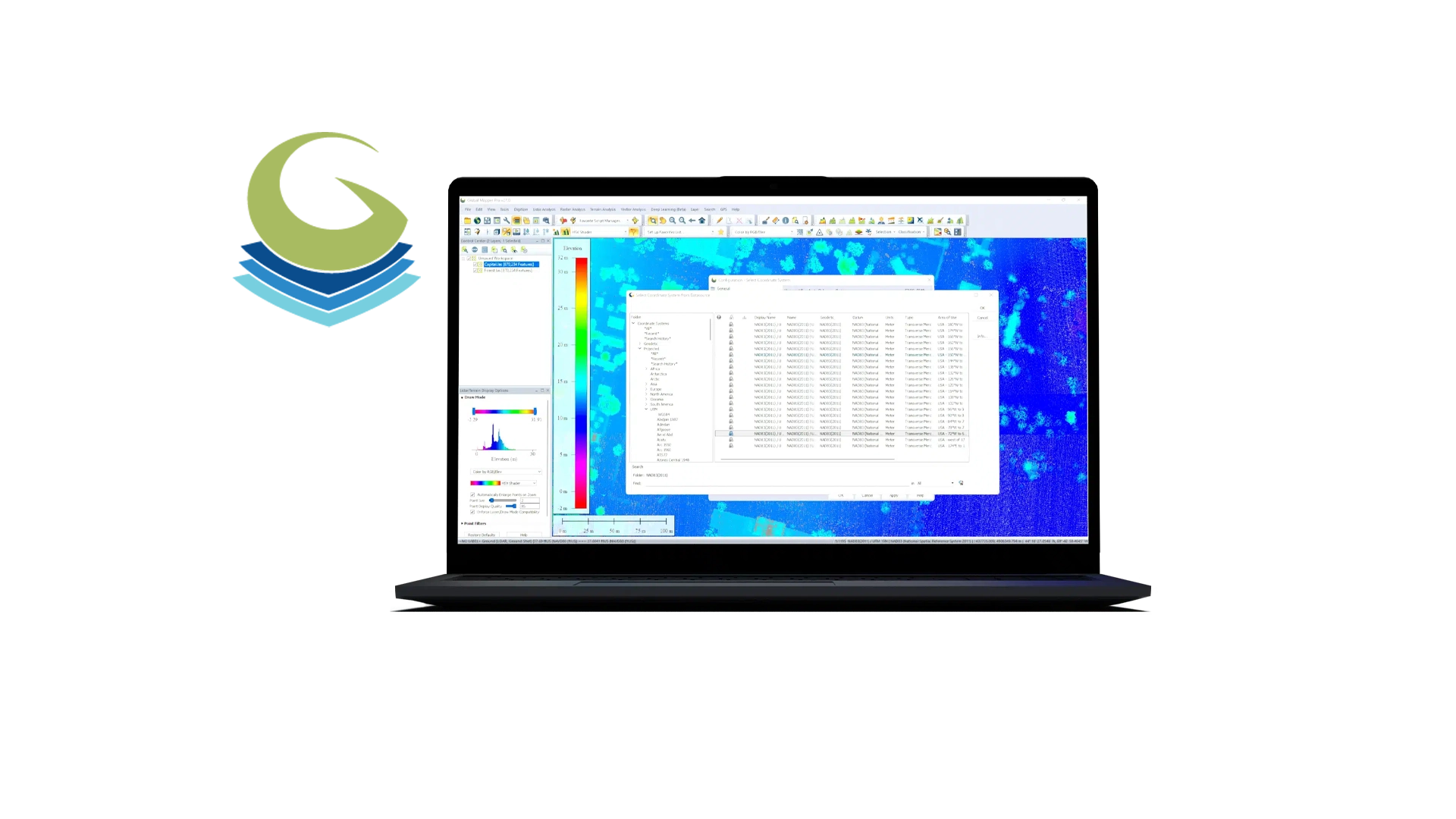 Mapper Production Software Global Mapper Standard: Software de procesamiento de datos ...