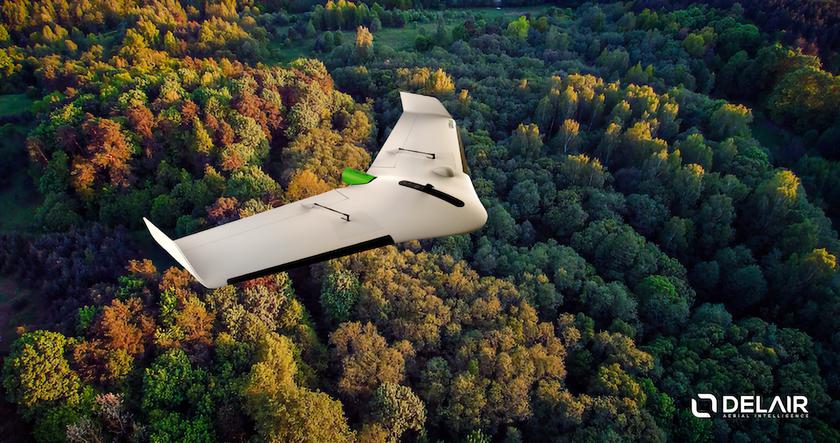 dron delair fotogrametria