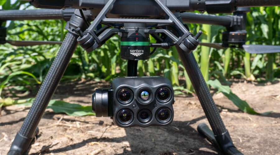 dron multiespectral
