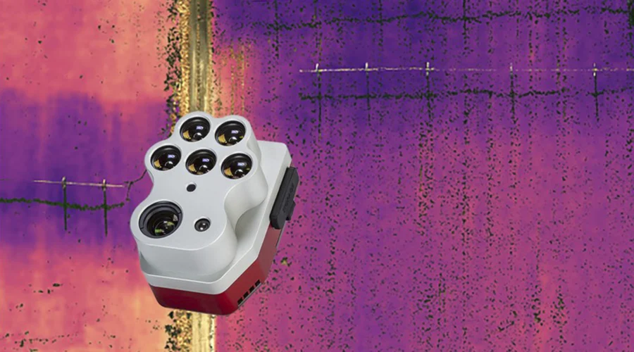 imagen termal camara multiespectral altum