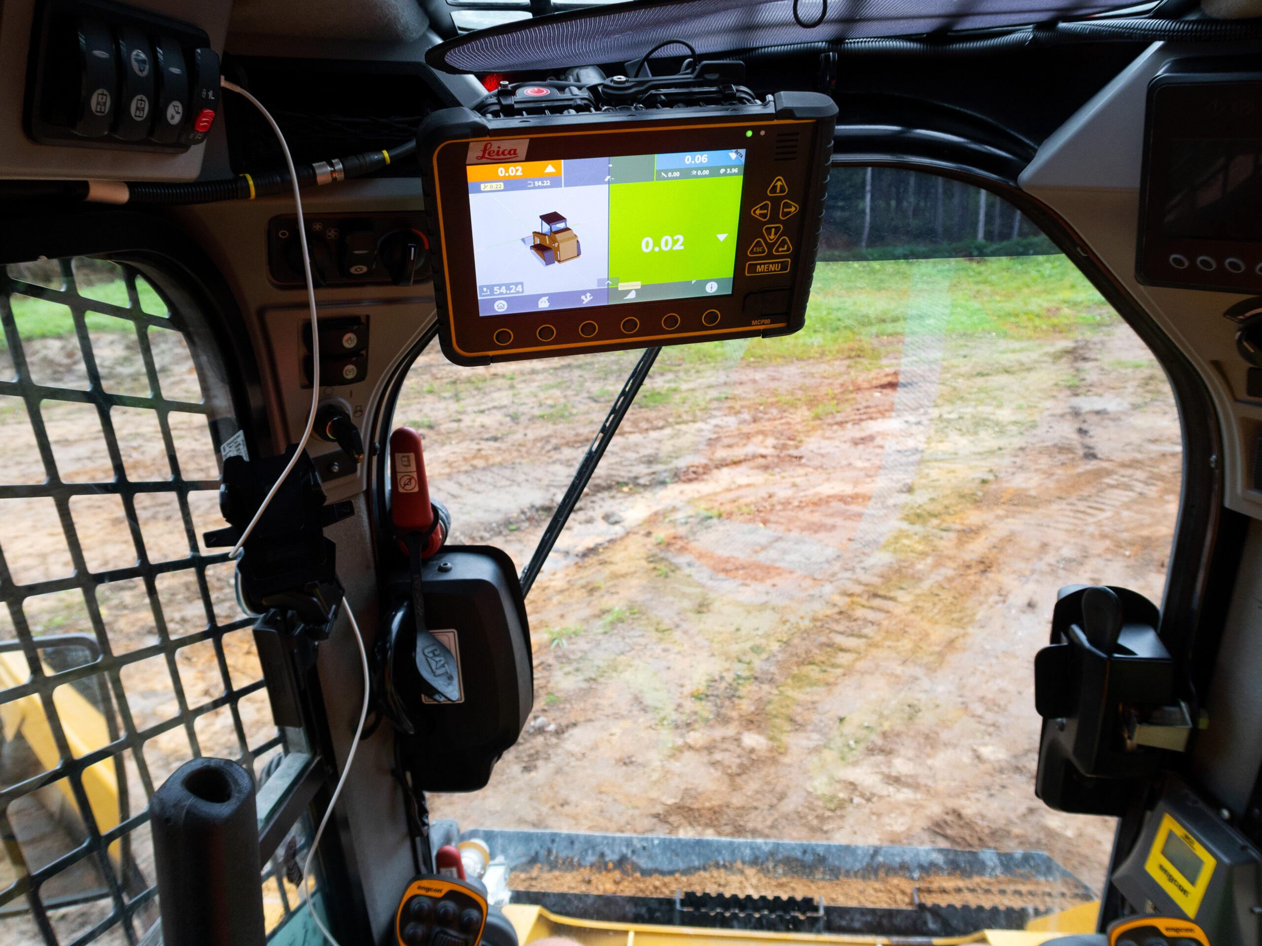 Leica iCON grade: Controlo de maquinaria eficiente