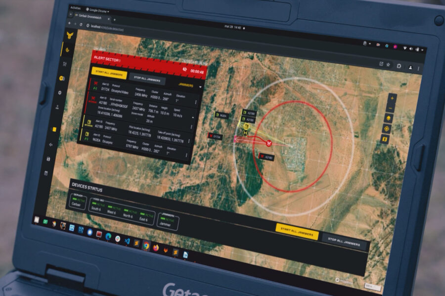 cerbair hydra drones destruidos