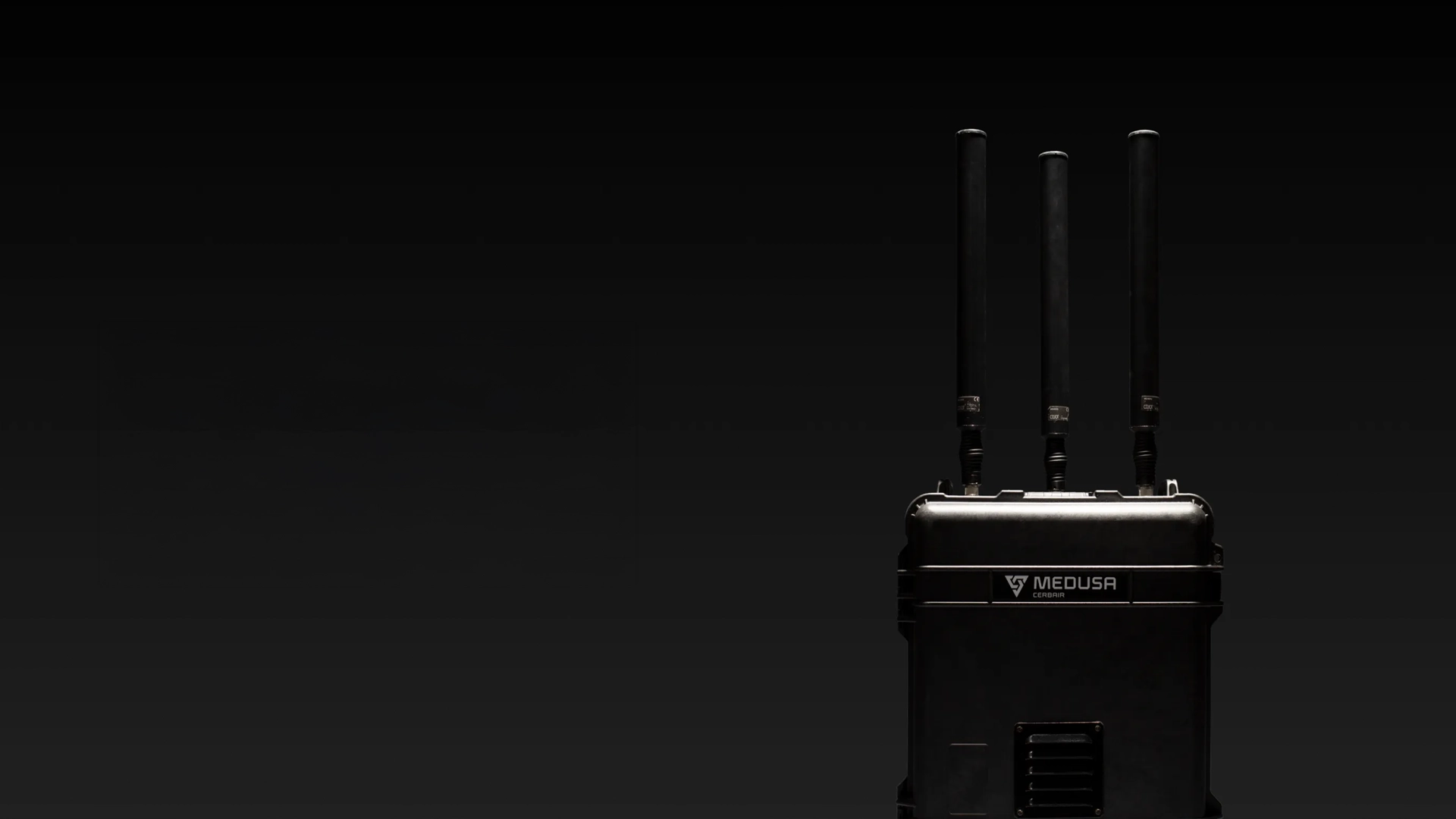 Sistema antidrones Cerbair medusa