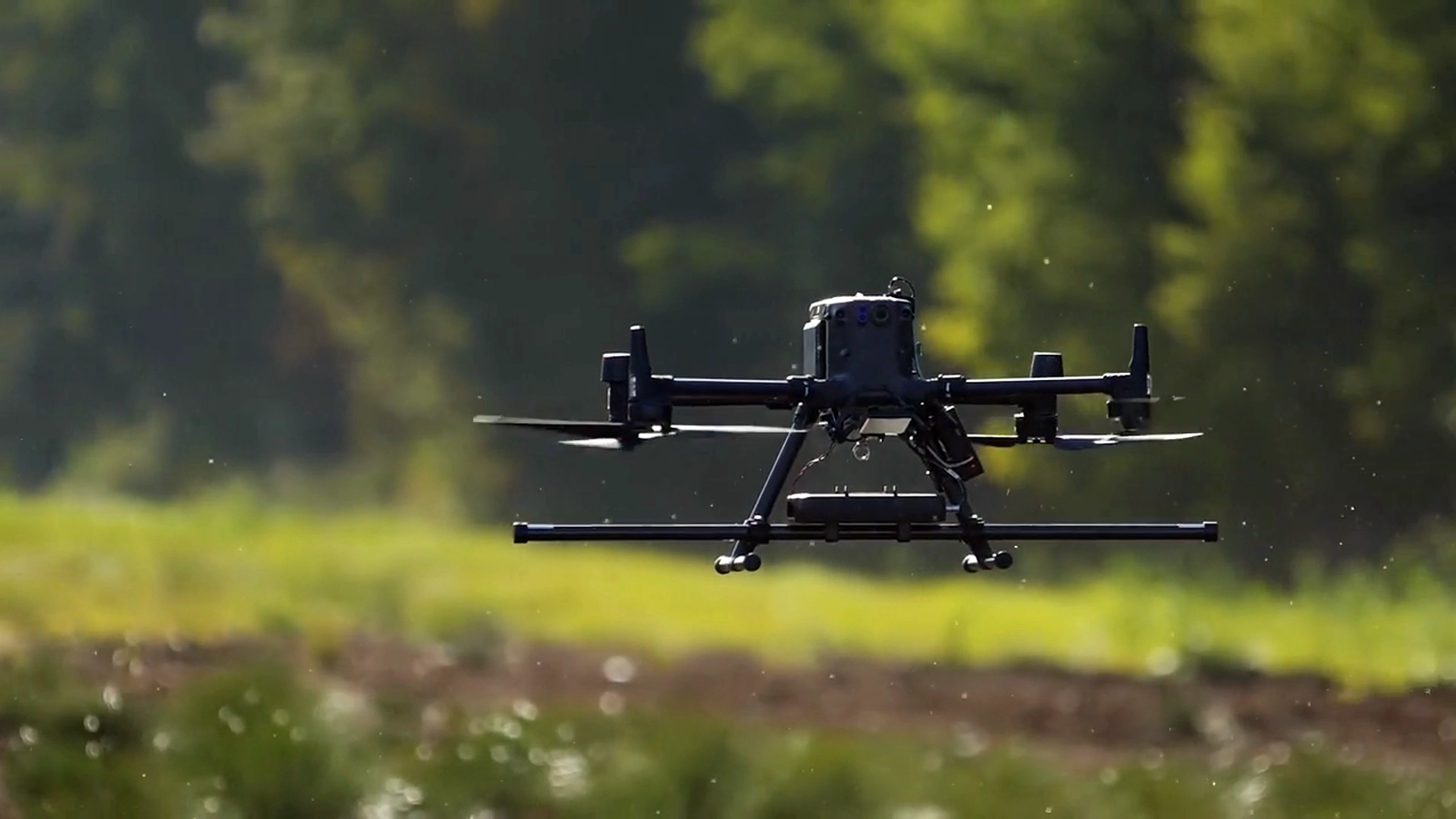 detecta campos magneticos con dron