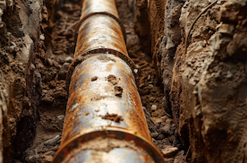 Underground Pipe
