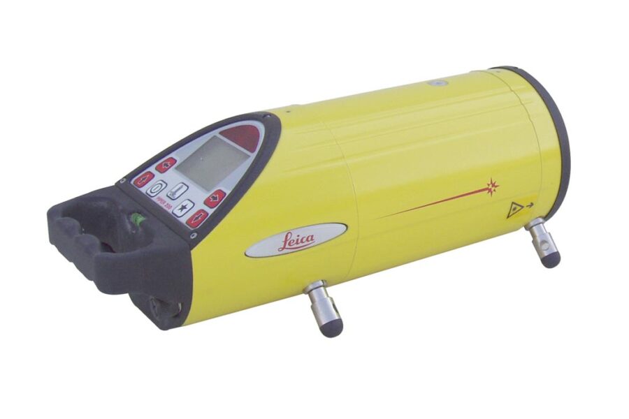 Láser de tuberías Leica Piper 100 2m con control remoto y tablilla de puntería