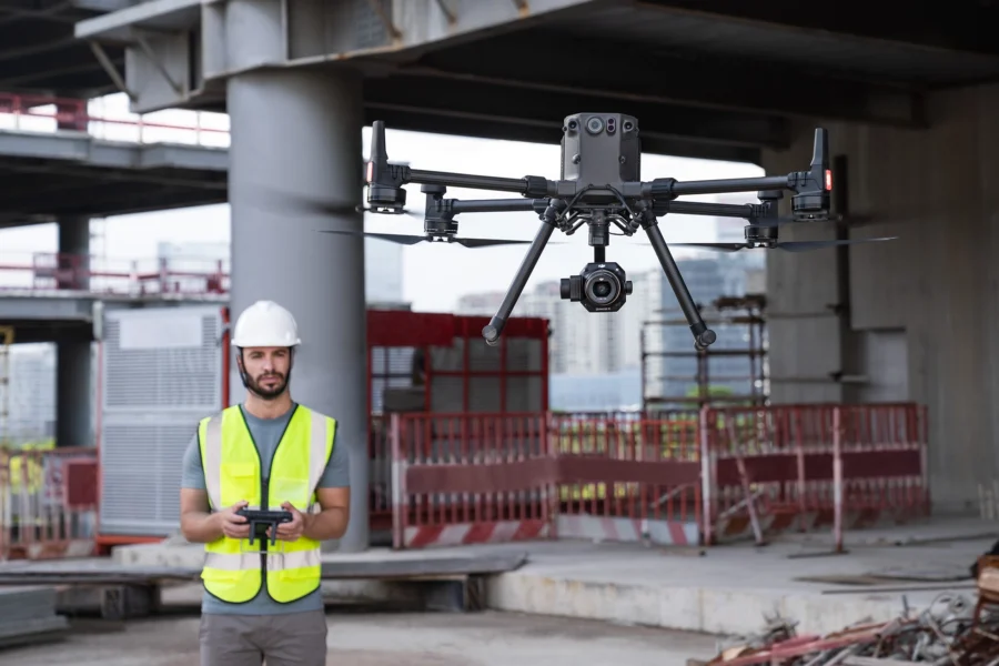 Cámara para topografía con dron DJI