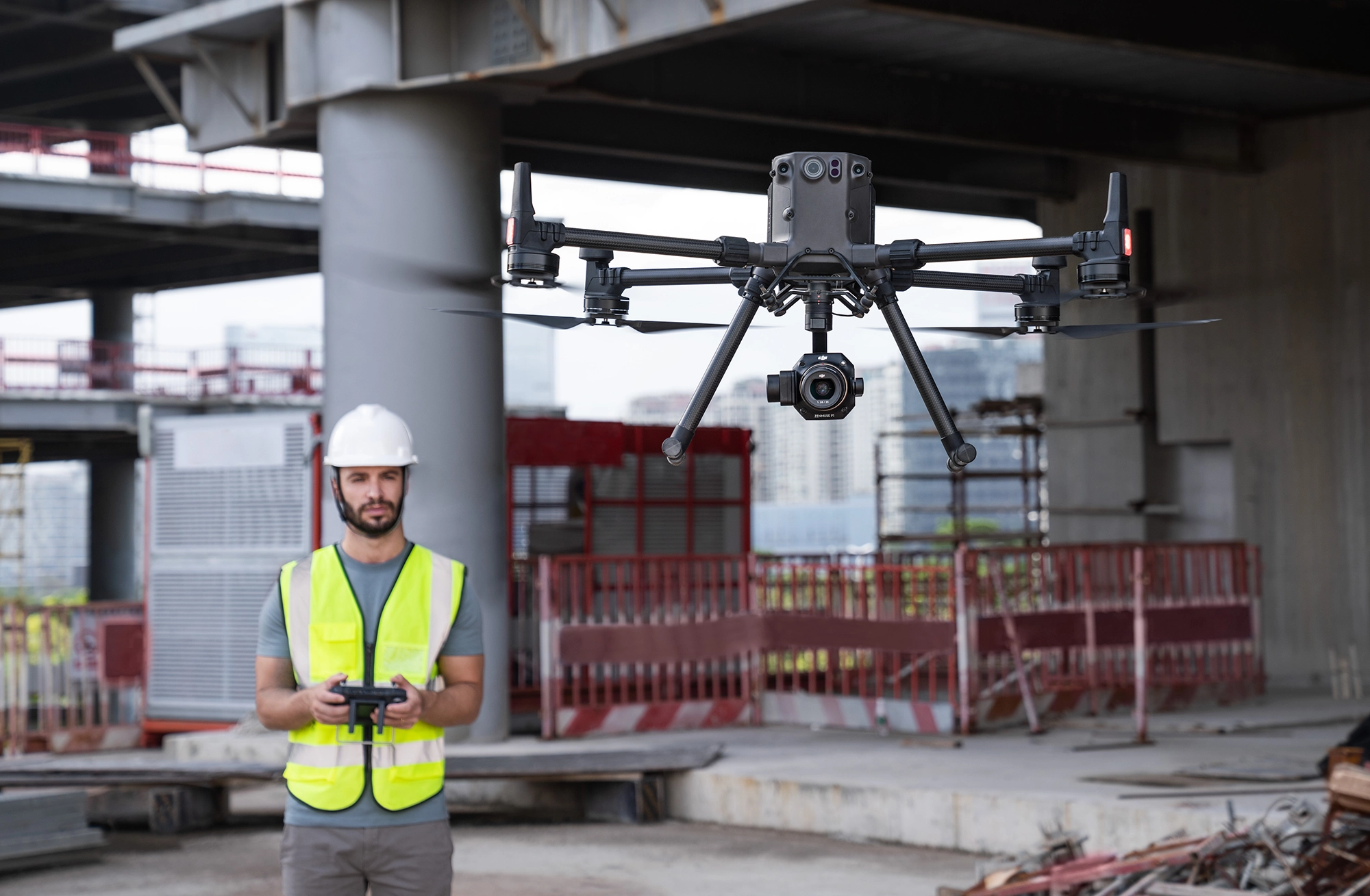 Cámara para topografía con dron DJI
