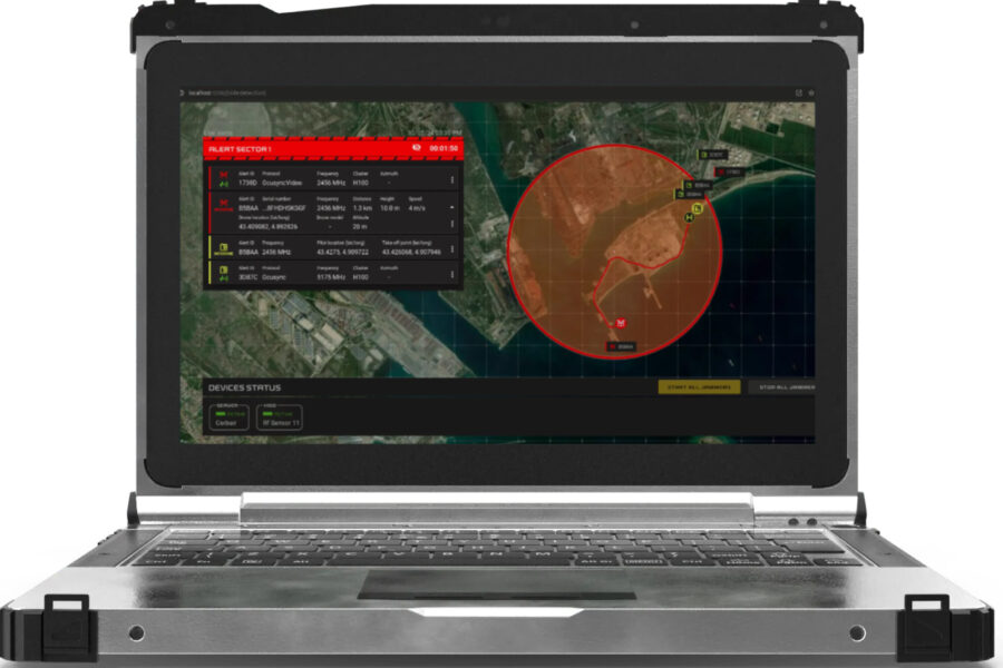 Sistema antidrones HYDRA 100