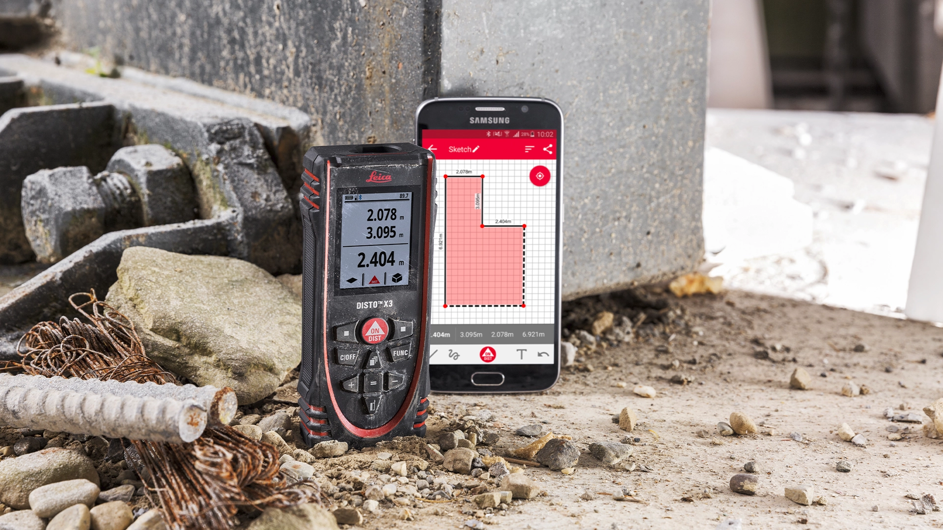 DISTO PLAN. Aplicación para medidores láser