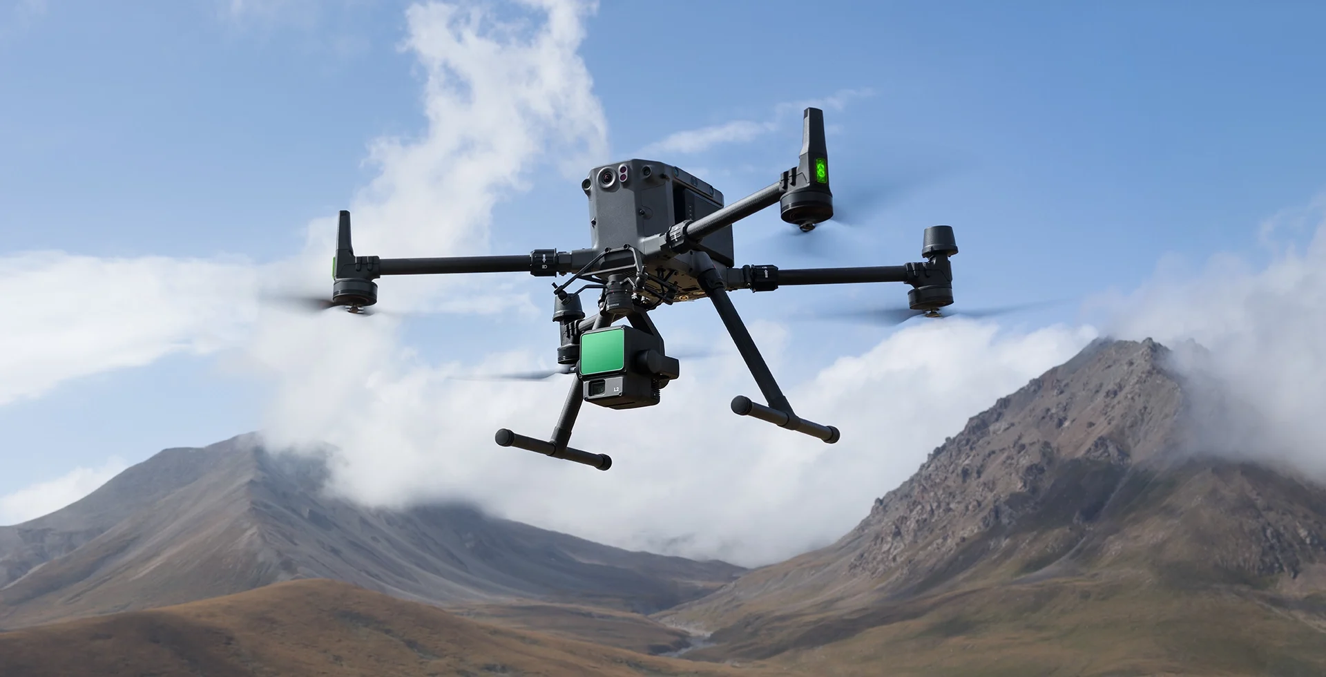 lidar inspección dron