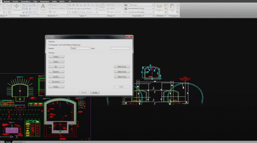 Replanteo tcp TUNNEL