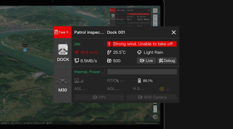 operaciones dji flighthub2