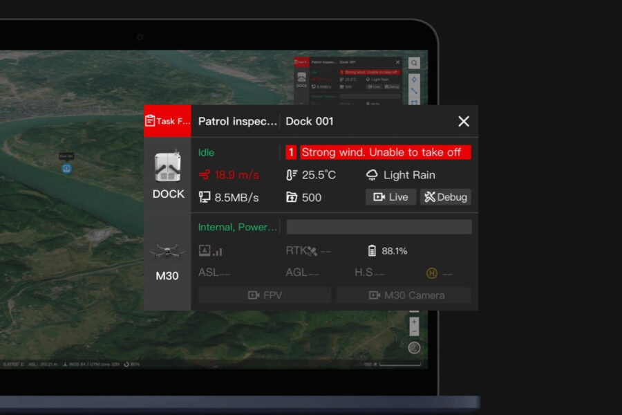 operaciones dji flighthub2