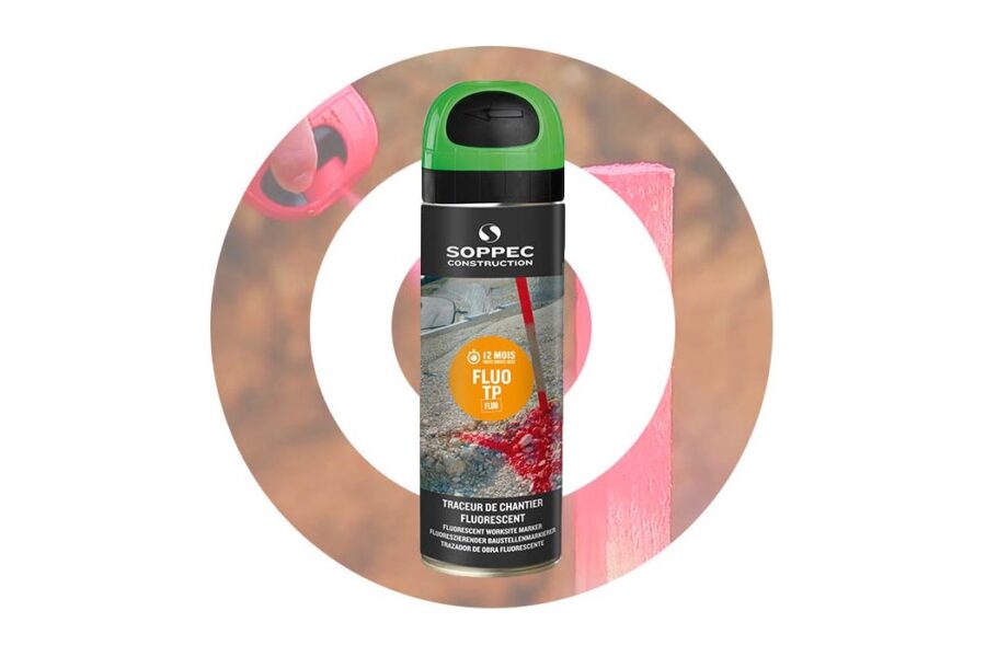 Spray pintura fluorescente FLUO TP. Verde SOPPEC