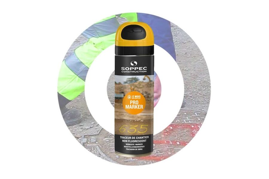Spray de pintura PROMARKER Amarillo SOPPEC