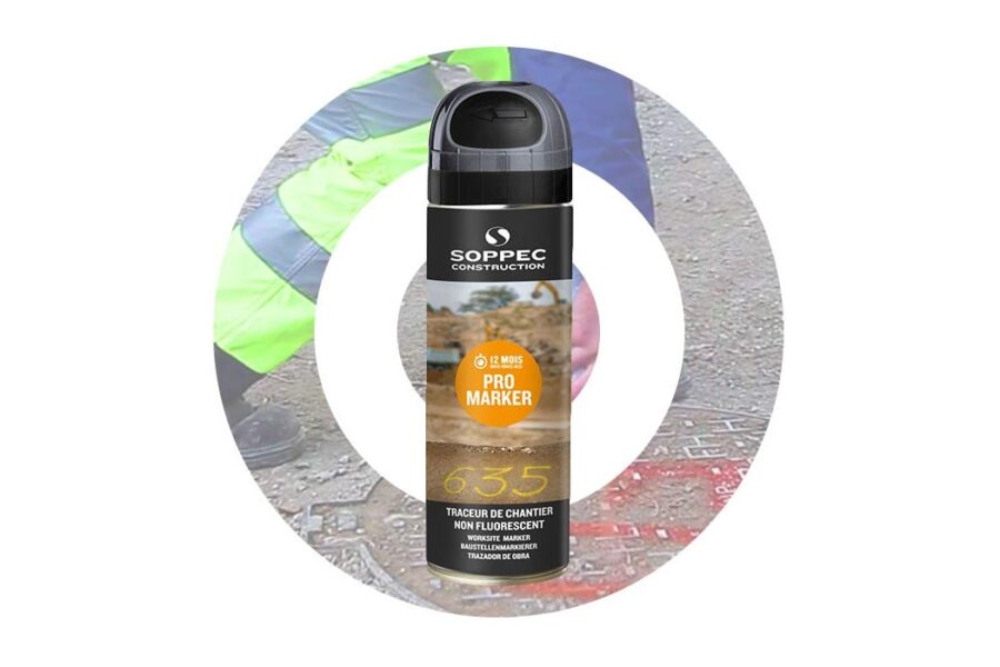 Spray de pintura PROMARKER Gris SOPPEC