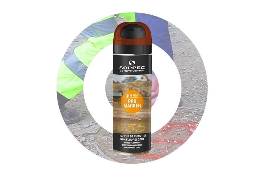 Spray de pintura PROMARKER Marrón SOPPEC
